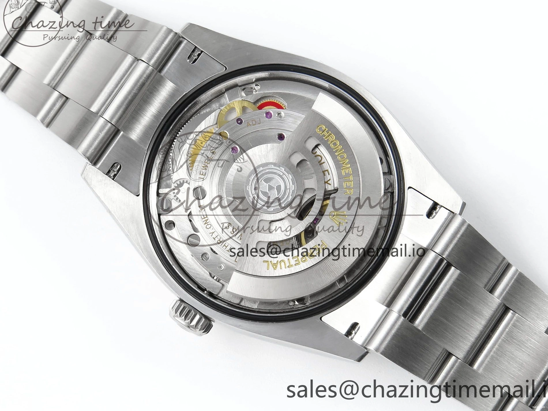 Dial EWEF DateJust 126234 A3235 Bracelet on Stick 36 Green Edition Oyster Best 0509